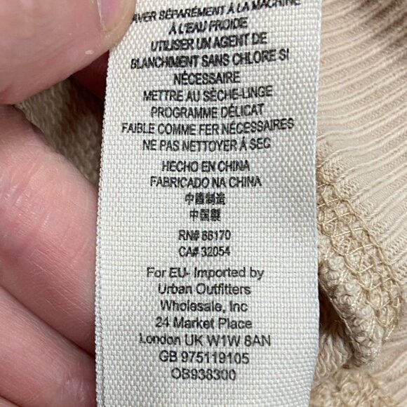 Nwt Free People James Bandana Sweatshirt Cream Blue Size XS New With Tags Boho - Picture 7 of 7